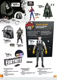Catalogue JouéClub page 12: Figurine the mandalorian & grogu €34,99, Casque doctor doom €109,99