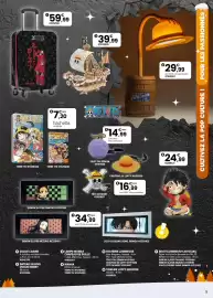 Catalogue JouéClub page 3: Figurine lumineuse €14,99, Valise cabine €59,99