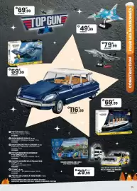 Catalogue JouéClub page 33: Top gun maverick grumman f-14 tomcat €79,99, Voiture de course à construire €29,99