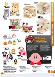 Catalogue JouéClub page 5: Peluche kirby parasol €17,99, Maquette à construire soi-même €29,99