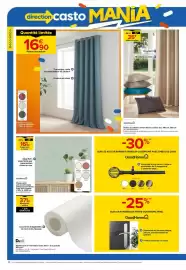 Catalogue Castorama page 10: GoodHome Papier peint €16,90, Rideau thermique à oeillets Albin bleu €16,90