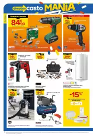 Catalogue Castorama page 14: MAC ALLISTER Perceuse à percussion 18 V €19,99, Chauffe-eau 200 L €299,00