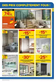 Catalogue Castorama page 5: Alumin'home Kit garde-corps pose à plat Oxalis noir €74,50, Kit claustre €59,90