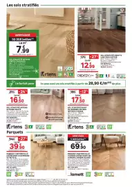 Catalogue Leroy Merlin page 16: Artens SOL STRATIFIÉ FORTE COLORADO €7,99, Artens SOL STRATIFIÉ POINT DE HONGRIE €17,50