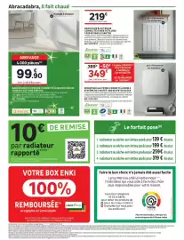 Catalogue Leroy Merlin page 20: SAUTER Radiateur Électrique Connecté à Inertie Fluide €219,00