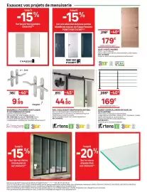 Catalogue Leroy Merlin page 24: ARTENS RAIL COULISSANT GRAPHO NOIR €44,90, Margaud €9,99