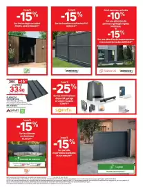 Catalogue Leroy Merlin page 28: SMART La plaque €33,90, Naterial panneaux grillagés rigides