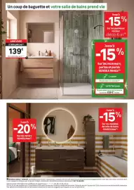 Catalogue Leroy Merlin page 6: Un coup de baguette et votre salle de bains prend vie Jusqu'à -15% Sur les panneaux muraux