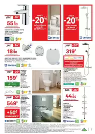 Catalogue Leroy Merlin page 7: Hansgrohe COLONNE DE DOUCHE THERMOSTATIQUE STAMIS €319,00, SENSEA Icone