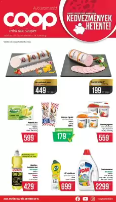 Coop akciós újság