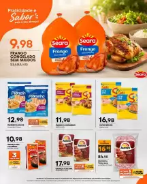 Folheto Mercadão Atacadista semana 42 Página 2: Linguiça toscana aurora €17,98, Frango a passarinho €11,98