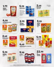 Folheto Mercadão Atacadista semana 42 Página 5: Macarrão com ovos €2,98, Farofa de mandioca tradicional €4,48