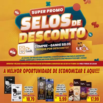 Folheto Supermercado leal (válido até 18-10)