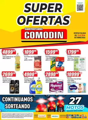 Comodin (válido hasta 18-10)