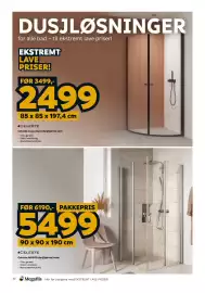 Megaflis kundeavis Side 10: Celeste MH200 dusjhjørne krom €5.499,00
