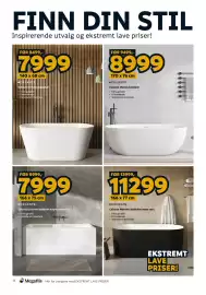Megaflis kundeavis Side 12: Celeste Treviso badekar €7.999,00, Celeste Livorno badekar høyre/venstre €7.999,00