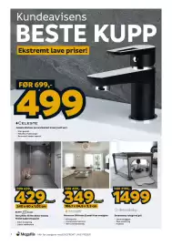 Megaflis kundeavis Side 2: BerryAlloc Skifer Natur Glossy Finish baderomspanel €429,00