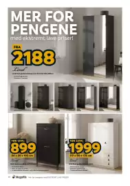 Megaflis kundeavis Side 20: Lind Nest garderobeskap sort 50/100/150/200cm, Lind Base garderobeskap hvit €1.999,00