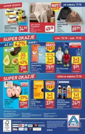 ALDI gazetka Strona 14: Baterie alkaliczne Aa Energizer €34,99, Puszysty koc Home Creation 130x170 cm €49,99