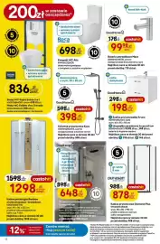 Castorama gazetka Strona 12: Bateria umywalkowa Mazacasto hit €99,98, Szafka pod umywalkę Aruna €198,00