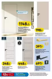 Castorama gazetka Strona 6: Klamka Schaffner Industrial €39,98, Klamka na rozecie Kuba II €69,98