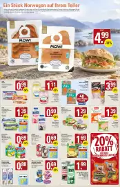 WEZ Prospekt woche 43 Seite 8: Arla Kaergarden €1,39, Ehrmann Robby Monsterbacke €0,69