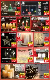 Zimmermann Prospekt woche 43 Seite 9: LED-Drahtlichterkette €4,99, LED-Echtwachskerze €2,49