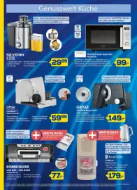 Euronics Prospekt Seite 2: Ritter compact 7 Allesschneider €59,99, SEVERIN E 3566 Entsafter €29,99
