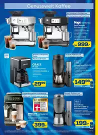Euronics Prospekt Seite 3: Melitta AromaFresh 1030-05 Filterkaffeemaschine €149,99, GRAEF Filterkaffeemaschine €29,99