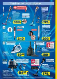 Euronics Prospekt Seite 7: PHILIPS Dampfbügeleisen €39,99, Dyson Airsmooth™ Warmluftbürste €249,00