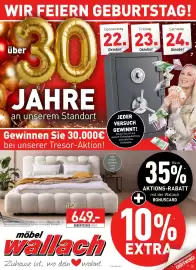 Möbel Wallach Prospekt Seite 1