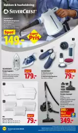 Lidl tilbudsavis | Non-Food Side 10: W5 Kasser med låg €79,00, Silvercrest Poseløs støvsuger €349,00