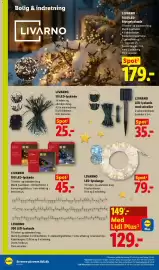 Lidl tilbudsavis | Non-Food Side 12: Livarno LED-lysslange €79,00, Livarno LED-lyskæde med solceller €35,00