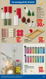 Lidl tilbudsavis | Non-Food Side 13: Livarno Dekorationsbakke €20,00, Livarno Duftlys €15,00