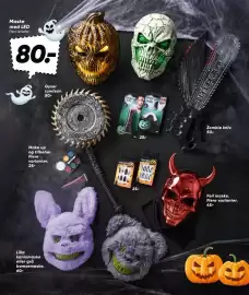 Bilka tilbudsavis uge 42 Side 13: Maske med LED €80,00, Gyser rundsav. €50,00