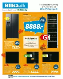 Bilka tilbudsavis uge 42 Side 23: Aeg Ovn €4.444,00, AEG induktionskogeplade €2.999,00