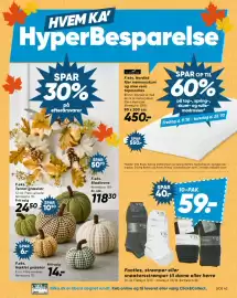 Bilka tilbudsavis uge 42 Side 3: Hæklet græskar €14,00, Ternet græskar €24,50