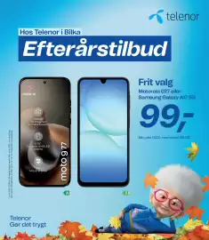 Bilka tilbudsavis uge 42 Side 30: Motorola G77 eller Samsung Galaxy A17 5G €99,00