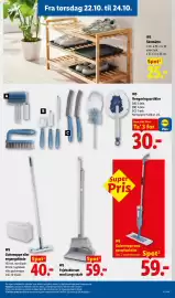 Lidl tilbudsavis uge 43 Side 26: Lidl Rengøringsartikler €30,00, W5 Gulvmoppe eller engangsklude €40,00