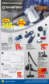 Lidl tilbudsavis uge 43 Side 27: Spot2 Kasser med låg €79,00, Silvercrest poseløs støvsuger €349,00