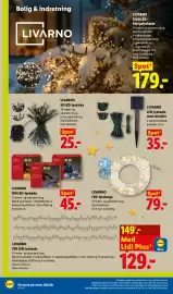 Lidl tilbudsavis uge 43 Side 29: Livarno LED-lysslange €79,00, Livarno LED-lyskæde med solceller €35,00