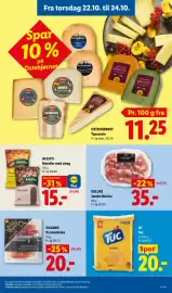 Lidl tilbudsavis uge 43 Side 34: Tuc Original €20,00, Deluxe Jamón Ibérico €35,00