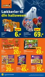 Lidl tilbudsavis uge 43 Side 7: Haribo halloween-slik €20,00, Trolli Halloween Sweet & Sour €49,00