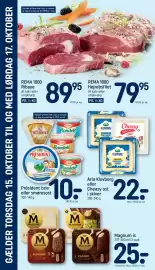 REMA 1000 tilbudsavis Side 2: Arla Klovborg eller Cheasy ost €22,00, Président brie eller smøresost €10,00