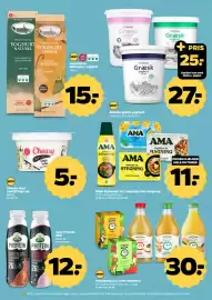 Netto tilbudsavis uge 42 Side 14: AMA flydende, let, bagning eller stegning €11,00, Innocent juice eller smoothie €30,00