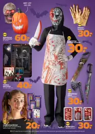 Netto tilbudsavis uge 42 Side 18: Spot Skelethoved eller græskar €60,00, Spot vindues-dekoration €40,00