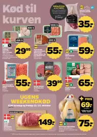 Netto tilbudsavis uge 42 Side 9: Burger Boost €39,95, ØGO økologisk hakket oksekød €55,00