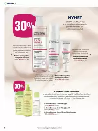 Apotek 1 kundeavis Side 8: APOTEK 1 8 30% LABORATOIRE A-DERMA NYHET A-DERMA EXOMEGA Face er en komplett ansiktspleieserie