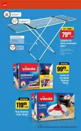 Polomarket gazetka tydzień 42 Strona 8: Suszarka do ubrań rozsuwana Vavio €79,99, Zestaw do sprzątania Ultramax Vileda €99,99