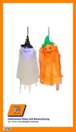 Action Flugblatt woche 42 Seite 3: Halloween-Deko mit Beleuchtung €3,95